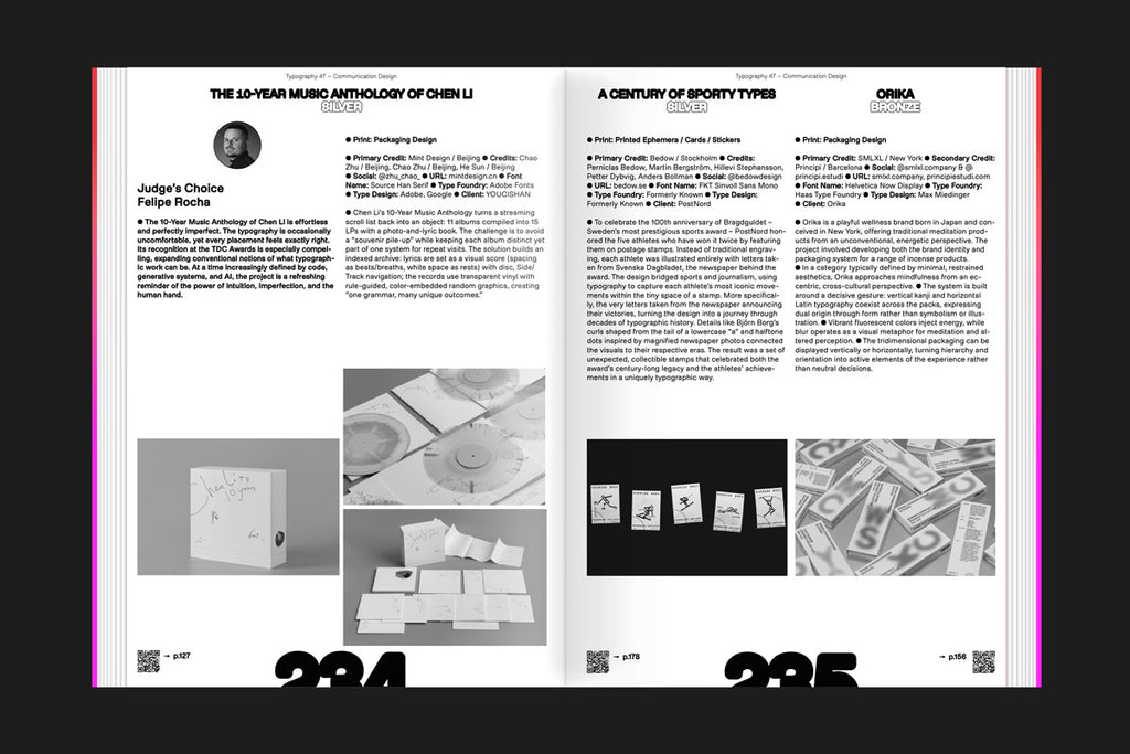 The World’s Best Typography, Typography 47