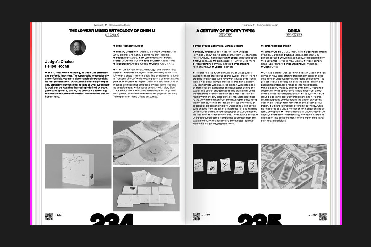 The World’s Best Typography, Typography 47