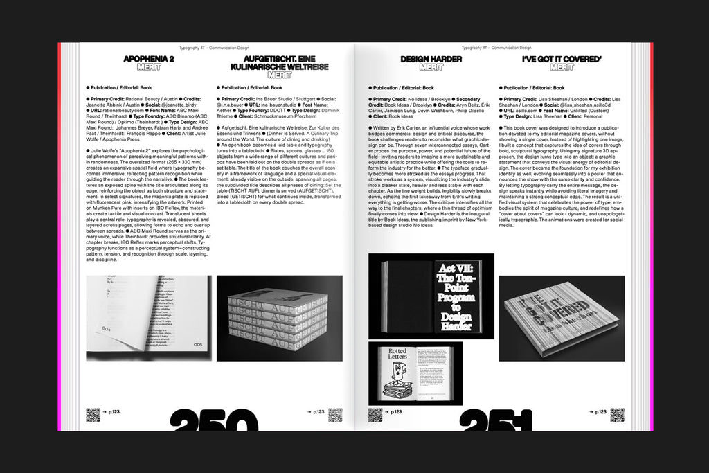 The World’s Best Typography, Typography 47