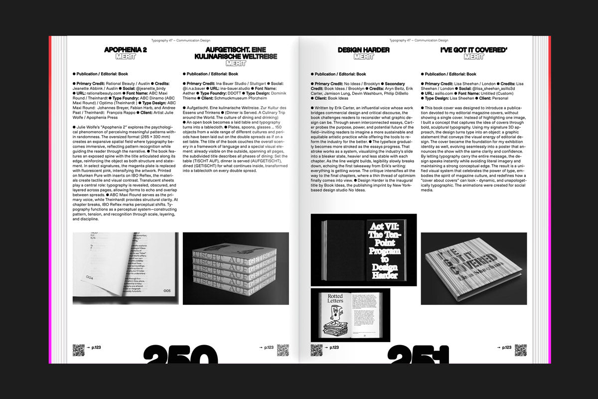 The World’s Best Typography, Typography 47