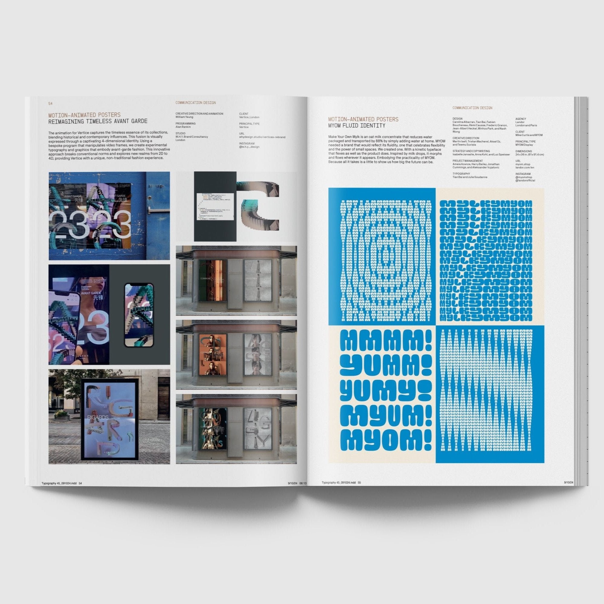 The World's Best Typography, Typography 45