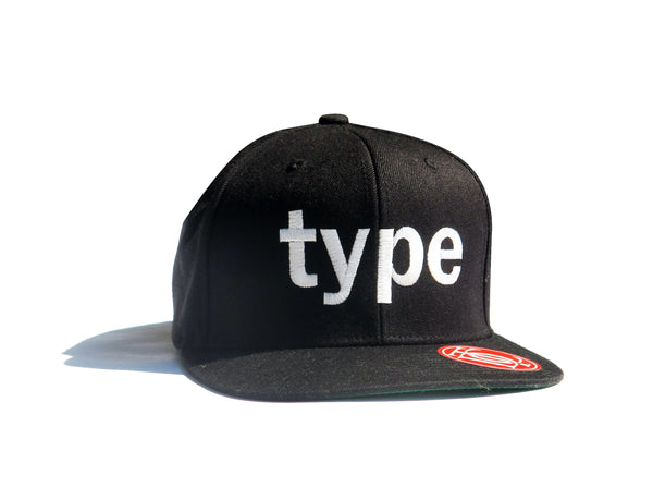 TDC “type” Snapback Cap - White