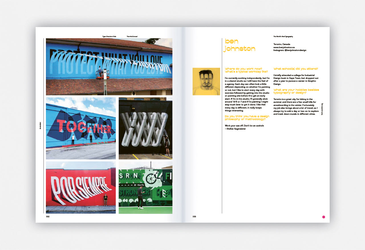 The World’s Best Typography, Typography 41