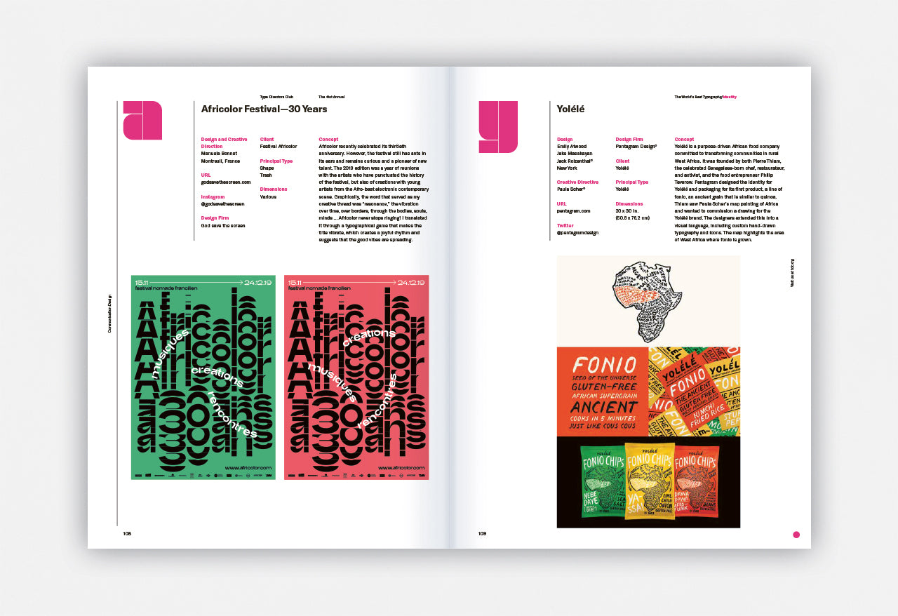 The World’s Best Typography, Typography 41